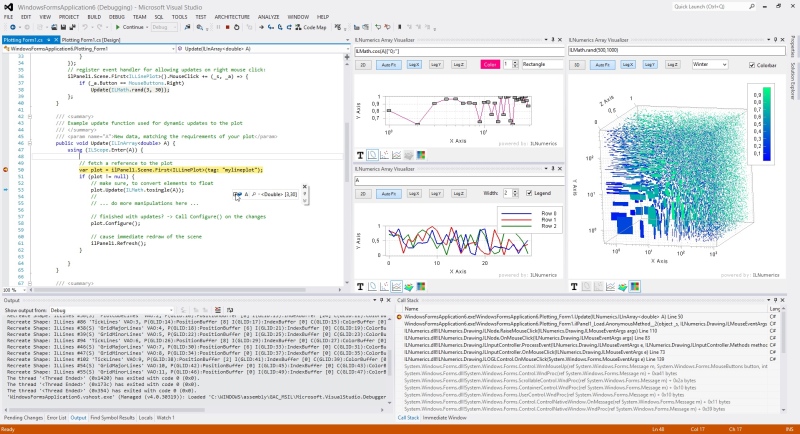 graphical debugger for .NET (C# and Visual Basic)