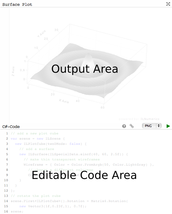 ILNumerics Code Component